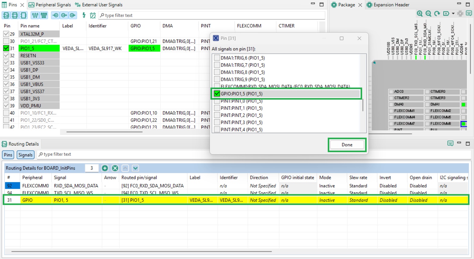 Veda917 - NXP - 029 - LPC55s28 WK pin configuration set.jpg